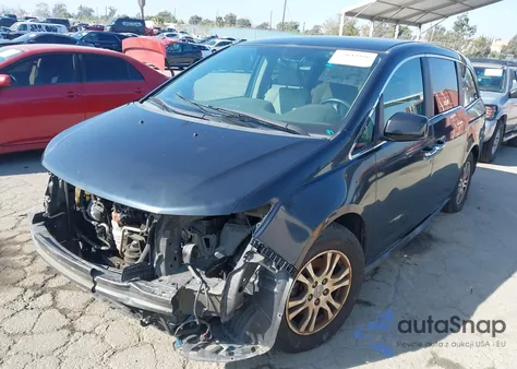 2013 Honda Odyssey Ex из США, поврежденный, VIN 5FNRL5H48DB013749